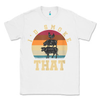White id smoke that funny smoked pork meat lover bbq gift barbecue t shirt Classic Tee - linhVisuals