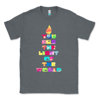 Charcoal Heather light of the world godspell inspired musical theater t shirt Classic Tee - linhVisuals