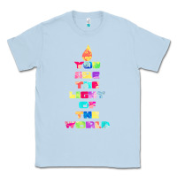 Dusty Blue light of the world godspell inspired musical theater t shirt Classic Tee - linhVisuals