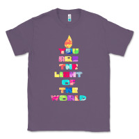 Lavender light of the world godspell inspired musical theater t shirt Classic Tee - linhVisuals