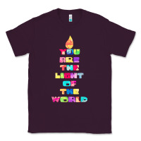 Plum light of the world godspell inspired musical theater t shirt Classic Tee - linhVisuals