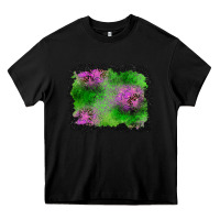 Black halloween spooky stars background Heavy Core Tee - BundleAndBundleShop
