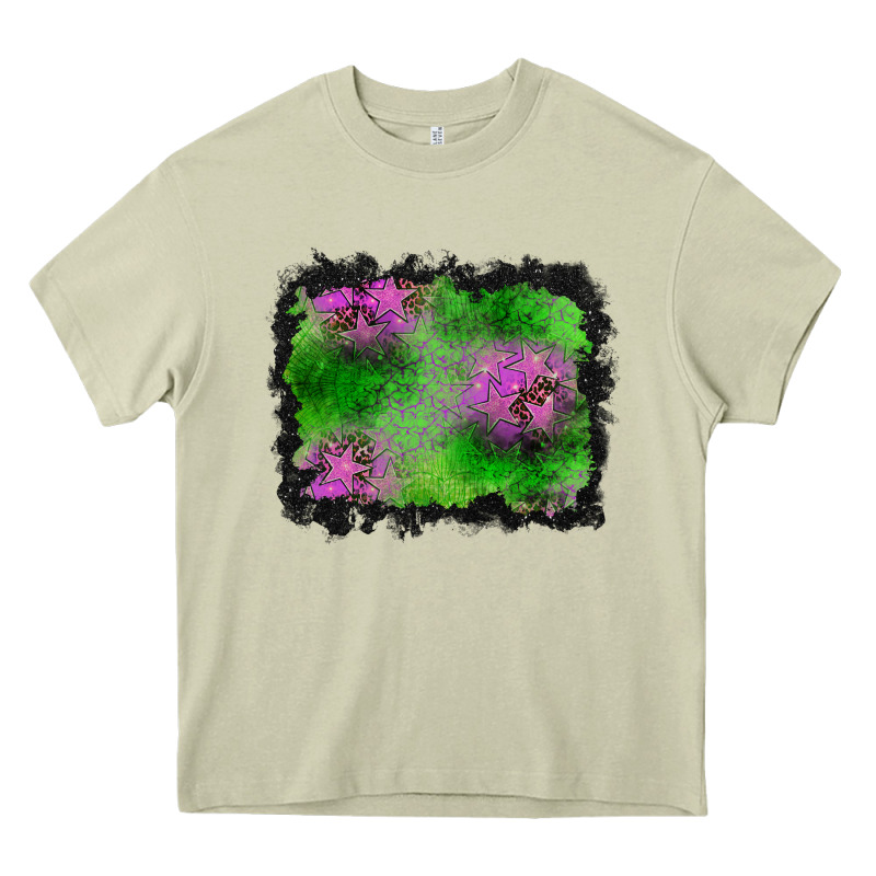 Halloween Spooky Stars Background Heavy Core Tee by BundleAndBundleShop | Teevron