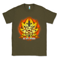 Army Green biblically accurate angel meme ophanim be not afraid t shirt Classic Tee - linhVisuals