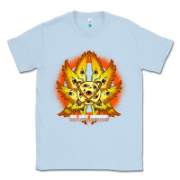 Dusty Blue biblically accurate angel meme ophanim be not afraid t shirt Classic Tee - linhVisuals