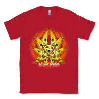 Red biblically accurate angel meme ophanim be not afraid t shirt Classic Tee - linhVisuals