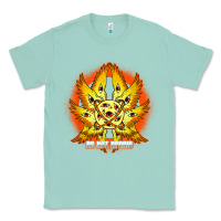 Seafoam biblically accurate angel meme ophanim be not afraid t shirt Classic Tee - linhVisuals
