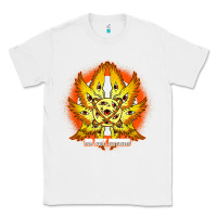 White biblically accurate angel meme ophanim be not afraid t shirt Classic Tee - linhVisuals