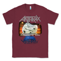 Burgundy anthrax – persistence of time 30th anniversary tank top Classic Tee - linhVisuals