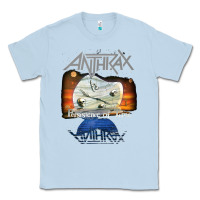 Dusty Blue anthrax – persistence of time 30th anniversary tank top Classic Tee - linhVisuals
