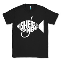 Black matching church christian group bible verse fishers of men pullover ho Classic Tee - linhVisuals