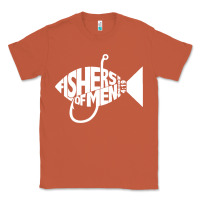 Copper matching church christian group bible verse fishers of men pullover ho Classic Tee - linhVisuals