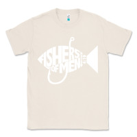 Natural matching church christian group bible verse fishers of men pullover ho Classic Tee - linhVisuals
