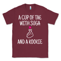 Burgundy korean drama kdrama tae suga kookie t shirt Classic Tee - linhVisuals