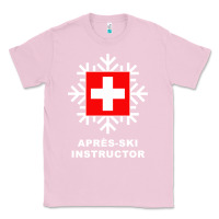 Bubblegum Pink après ski instructor sweatshirt Classic Tee - linhVisuals