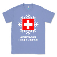 Colony Blue après ski instructor sweatshirt Classic Tee - linhVisuals