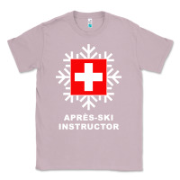 Lilac après ski instructor sweatshirt Classic Tee - linhVisuals