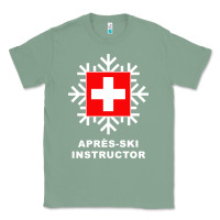 Sage après ski instructor sweatshirt Classic Tee - linhVisuals