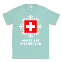 Seafoam après ski instructor sweatshirt Classic Tee - linhVisuals