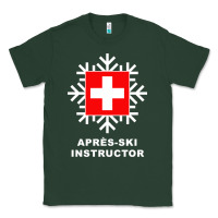 Sports Green après ski instructor sweatshirt Classic Tee - linhVisuals