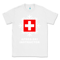 White après ski instructor sweatshirt Classic Tee - linhVisuals