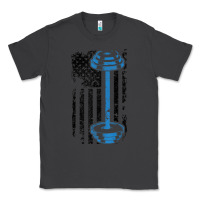 Smoke american flag gym and fitness  weight lifting gift t shirt Classic Tee - linhVisuals