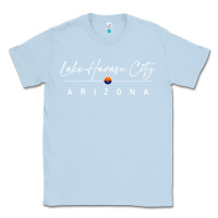 Dusty Blue lake havasu city, arizona pullover hoodie Classic Tee - linhVisuals