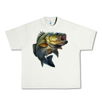 Pistachio jumping bass Urban Heavy Tee - LillyAllenDesigns