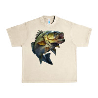 Sandshell jumping bass Urban Heavy Tee - LillyAllenDesigns
