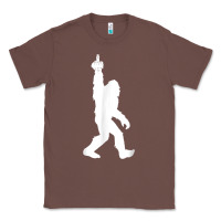 Chestnut funny bigfoot middle finger for squatch believers t shirt Classic Tee - linhVisuals