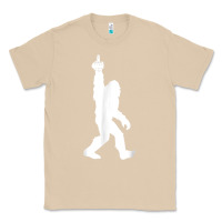 Mushroom funny bigfoot middle finger for squatch believers t shirt Classic Tee - linhVisuals