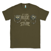 Army Green it's very rude to stare labyrinth door knocker tank top Classic Tee - linhVisuals