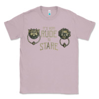 Lilac it's very rude to stare labyrinth door knocker tank top Classic Tee - linhVisuals
