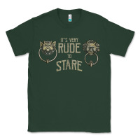 Sports Green it's very rude to stare labyrinth door knocker tank top Classic Tee - linhVisuals