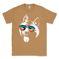 Toasted Coconut american akita shirts with glasses sunglasses retro style t shirt Classic Tee - linhVisuals