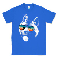 True Royal american akita shirts with glasses sunglasses retro style t shirt Classic Tee - linhVisuals