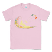 Bubblegum Pink kite kiteboarding kiting kitesurfing kitesurf gift premium t shirt Classic Tee - linhVisuals