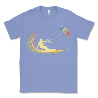 Colony Blue kite kiteboarding kiting kitesurfing kitesurf gift premium t shirt Classic Tee - linhVisuals