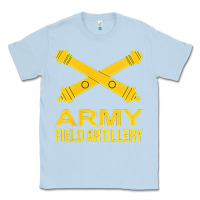 Dusty Blue army field artillery branch us usa t shirt Classic Tee - linhVisuals