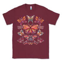 Burgundy butterfly breeds butterfly t shirt Classic Tee - linhVisuals