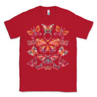 Red butterfly breeds butterfly t shirt Classic Tee - linhVisuals