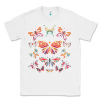 White butterfly breeds butterfly t shirt Classic Tee - linhVisuals