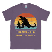 Lavender mens grandpazilla grandpa of monsters retro halloween christmas t shir Classic Tee - linhVisuals