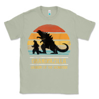 Matcha mens grandpazilla grandpa of monsters retro halloween christmas t shir Classic Tee - linhVisuals