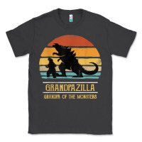 Smoke mens grandpazilla grandpa of monsters retro halloween christmas t shir Classic Tee - linhVisuals