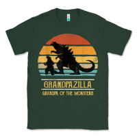 Sports Green mens grandpazilla grandpa of monsters retro halloween christmas t shir Classic Tee - linhVisuals