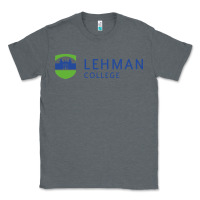 Charcoal Heather lehman college Classic Tee - linhVisuals