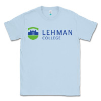 Dusty Blue lehman college Classic Tee - linhVisuals