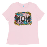 Bubblegum Pink wife mom boss Ladies Tee - SublimationCraftShop