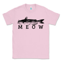 Bubblegum Pink catfish meow funny catfishing fishing fisherman gift t shirt Classic Tee - linhVisuals